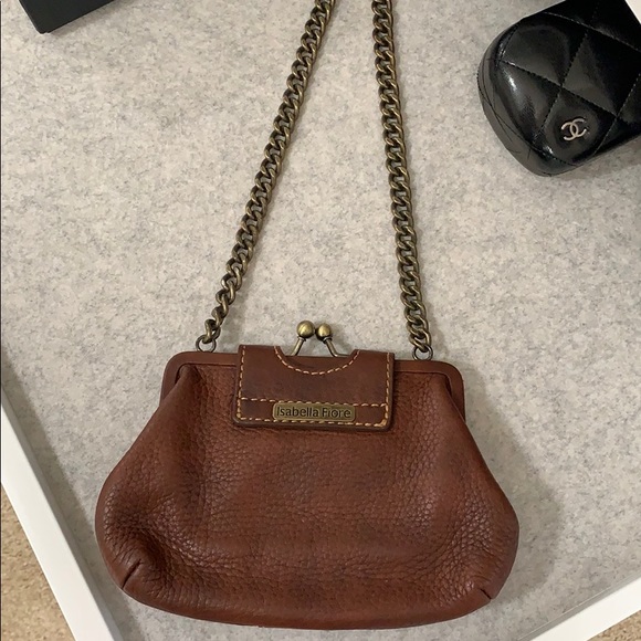 Isabella Fiore kisslock satchel purse - Picture 3 of 8